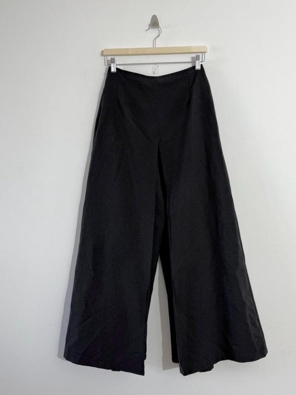 Archival Comme Ca Des Halles | Wide Leg Deconstructed Black Trousers | Medium - Picture 4 of 6